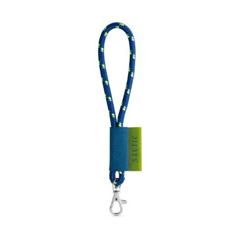 Lanyard NAUTIC Short (&Oslash; 7 mm). Saatavilla 96 Pantone&reg;-v&auml;riss&auml; ja t&auml;ysin muokattavissa - 303 - Sininen