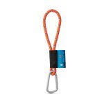 Lanyard NAUTIC Short (&Oslash; 7 mm). Saatavilla 96 Pantone&reg;-v&auml;riss&auml; ja t&auml;ysin muokattavissa - Heksakromi Oranssi