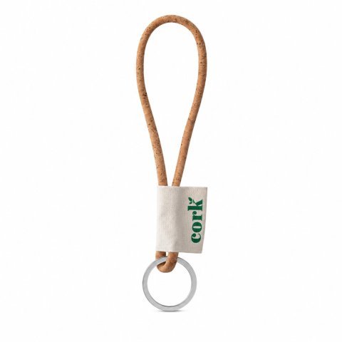 Lanyard CORK Short (&Oslash; 5 mm)  -  Muestra - Natural