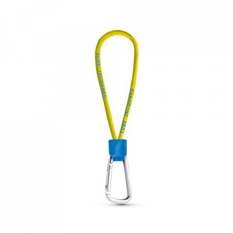 Lanyard TUBE JACQUARD Short (&Oslash; 7 mm). Dispon&iacute;vel em 96 cores Pantone&reg; e totalmente personaliz&aacute;vel - Sortido