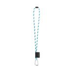 75089. SET Lanyard TUBE Long (&Oslash; 7 mm) &mu;&epsilon; &kappa;&alpha;&rho;&alpha;&mu;&pi;ί&nu;&epsilon;&rho; &sigma;&chi;ή&mu;&alpha;&tau;&omicron;&sigmaf; D 55 mm &kappa;&alpha;&iota; &kappa;&omicron;ύ&mu;&pi;&omega;&mu;&alpha; &alpha;&sigma;&phi;&alpha;&lambda;&epsilon;ί&alpha;&sigmaf; &Oslash; 7 mm - &Lambda;&epsilon;&upsilon;&kappa;ό/&Gamma;&alpha;&lambda;ά&zeta;&iota;&omicron;