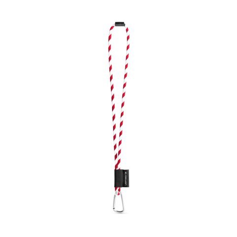 75089. SET Lanyard TUBE Long (&Oslash; 7 mm) &mu;&epsilon; &kappa;&alpha;&rho;&alpha;&mu;&pi;ί&nu;&epsilon;&rho; &sigma;&chi;ή&mu;&alpha;&tau;&omicron;&sigmaf; D 55 mm &kappa;&alpha;&iota; &kappa;&omicron;ύ&mu;&pi;&omega;&mu;&alpha; &alpha;&sigma;&phi;&alpha;&lambda;&epsilon;ί&alpha;&sigmaf; &Oslash; 7 mm - &Lambda;&epsilon;&upsilon;&kappa;ό/&Kappa;ό&kappa;&kappa;&iota;&nu;&omicron;