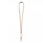 75096. КОМПЛЕТ ПЕТЉАСТА ПРИВЛАКА ЗА ТРЕСКУ ОД ПЛУТЕ Дугачка (&Oslash; 5 mm) са кукицом за окидач од 9 mm и сигурносном копчом од &Oslash; 5 mm - Natural