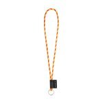 Lanyard TUBE Long (&Oslash; 7 mm). Finns i 17 standardf&auml;rger och helt anpassningsbar - Hexachrome gul/Hexachrome Orange