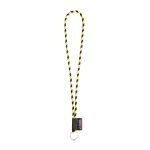 Lanyard TUBE Long (&Oslash; 7 mm). Finns i 17 standardf&auml;rger och helt anpassningsbar - Hexachrome gul/Svart