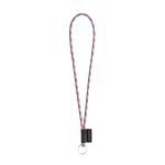 Lanyard TUBE Long (&Oslash; 7 mm). Finns i 17 standardf&auml;rger och helt anpassningsbar - Hexachrome gr&ouml;n/Hexachrome rosa