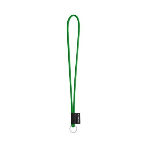 S&AElig;T Lanyard TUBE Lang (&Oslash; 7 mm) med Ring &Oslash; 32 mm - 307 - Gr&oslash;n