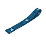 Lanyard SUBLIMATION Short Slim II (15 mm) in recycled polyester (100% rPET), sublimation on both sides and fully customizable - 301 - White
