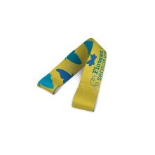 SUBLIMATION Lyhyt Slim II Duo -nauha (15 mm) kierr&auml;tetyst&auml; polyesterist&auml; (100 % rPET), jossa kaksi saumaa, sublimaatio molemmilla puolilla ja t&auml;ysin muokattavissa