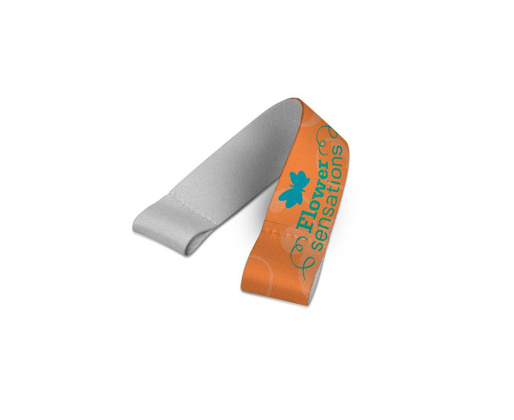 Lanyard SUBLIMATION Short I Duo (20 mm) em poliéster, com 2 costuras, sublimação de 1 lado e totalmente personalizável — Personalizado