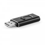 . USB jusqu'&agrave; 32GB Multi-USB 4 en 1 - 300 - Noir