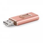 . USB jusqu'&agrave; 32GB Multi-USB 4 en 1 - 312 - Rose