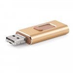 . USB jusqu'&agrave; 32GB Multi-USB 4 en 1 - Champagne