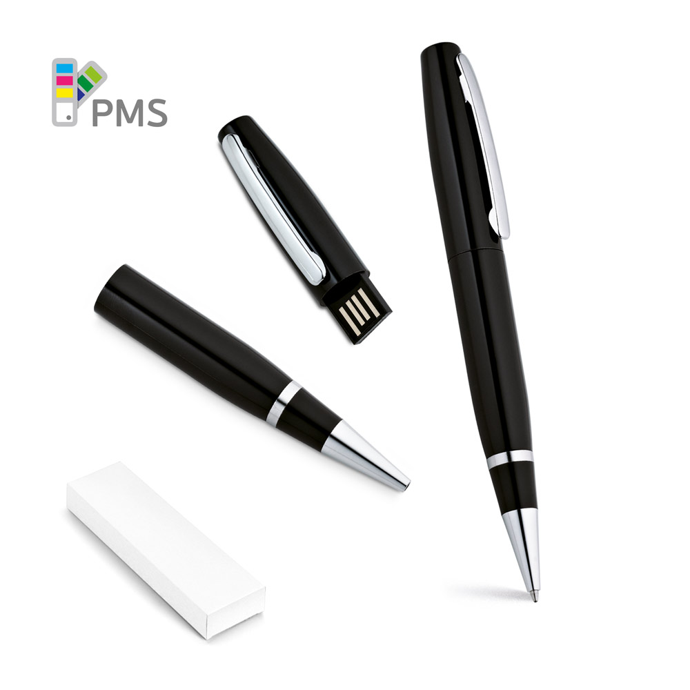 Pen UDP até 32GB Esferográfica — Personalizado