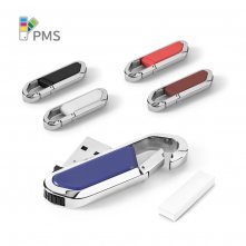 Pen Drive até 32GB retrátil com mosquetão