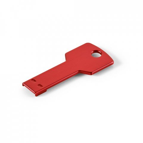 77506. UDP flash disk v tvare kľ&uacute;ča až do 32 GB - 302 - Červen&aacute;