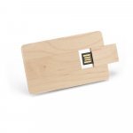 77509. Penna UDP fino a 32GB in formato di carta in legno - Naturale chiaro