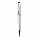 . UDP kuglepen flashdrive op til 32GB med touch tip - Satin s&oslash;lv