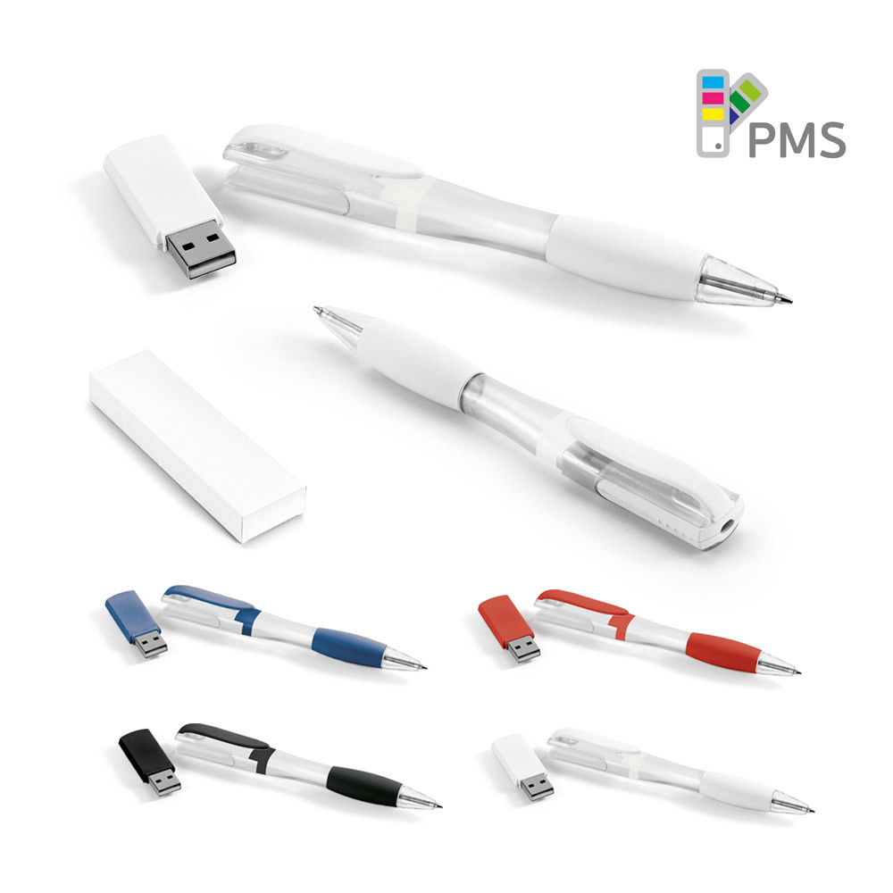 Pen USB até 32GB Esferográfica — Personalizado