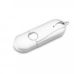 . USB flash drive up to 32GB with rubber finishing - 301 - White