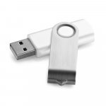 . USB-stick tot 32GB geleverd in polybag - 301 - Wit