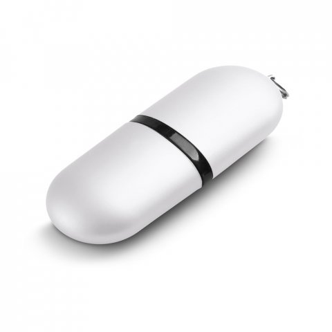 . USB Stick rund bis zu 32GB - 301 - Wei&szlig;