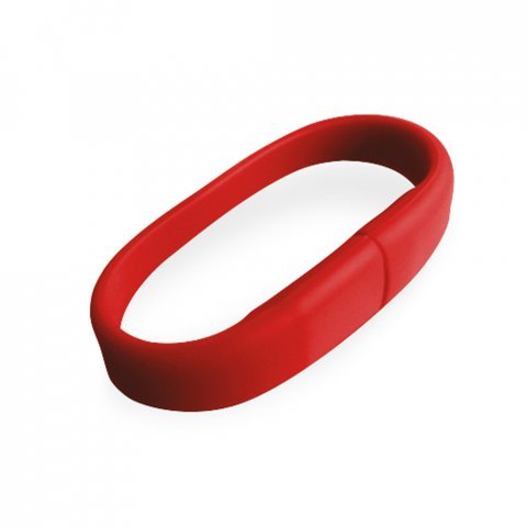 . Bracelet USB flash drive up to 32GB - 302 - Red