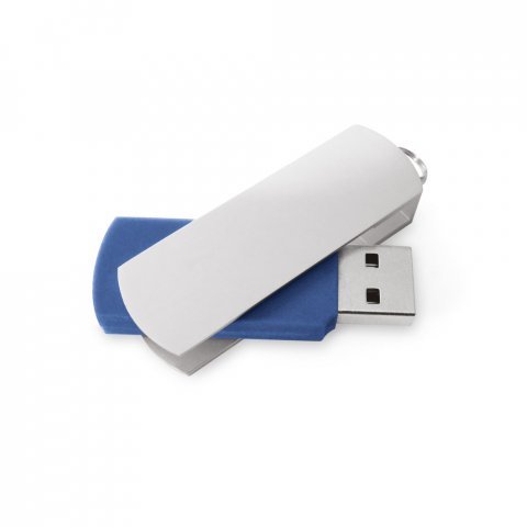 . Behajthat&oacute; USB pendrive, f&eacute;m klipszel, max 32 GB - 303 - K&eacute;k