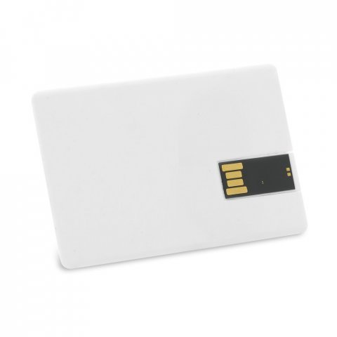 . 2 mm-es k&aacute;rtya alak&uacute; UDP pendrive, max 32 GB - 301 - Feh&eacute;r