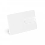 . UDP флаш устройство до 32 GB във формат на карта с височина 3 мм - 301 - бял