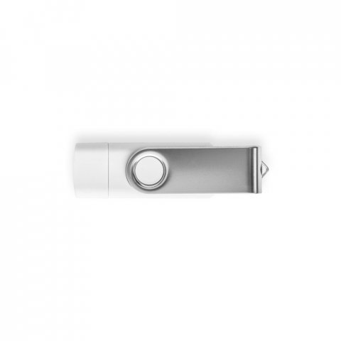 . USB flash drive up to 128GB multi-USB 2 in 1 - 301 - White