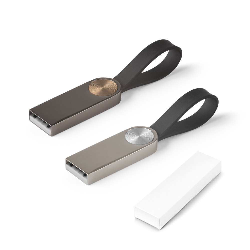 Memória USB com pega em silicone — Personalizado