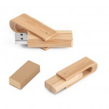 Pen Drive até 32GB em madeira