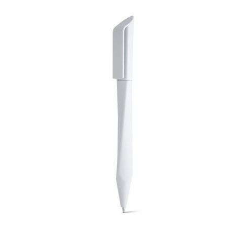 BOOP. Kulspetspenna med klipps och vridmekanism - Vit