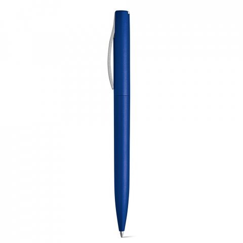AROMA. ABS-Kugelschreiber mit Drehmechanik - K&ouml;nigsblau