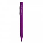 AROMA. ABS-Kugelschreiber mit Drehmechanik - Dunkelrosa