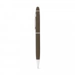 JULIE. Kugelschreiber aus recyceltes Aluminium (100 % rAL) mit Touchpen-Spitze - Gewehrmetall