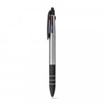 MULTIS. Esferogr&aacute;fica multifun&ccedil;&otilde;es com escrita 3 em 1 - Cromado satinado