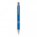 BETA PLASTIC. ABS-balpen met metalen clip - Blauw