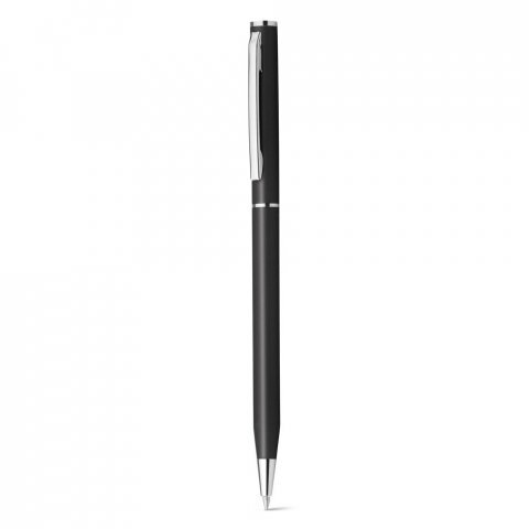 LESLEY METALLIC. Pix din aluminiu cu clip si mecanism de răsucire - Negru