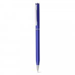 LESLEY METALLIC. Pix din aluminiu cu clip si mecanism de răsucire - Albastru