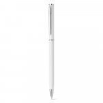 LESLEY METALLIC. Pix din aluminiu cu clip si mecanism de răsucire - Alb