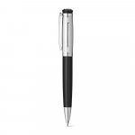 ORLANDO. Metal Rollerball and ballpoint pen set with clip - Silver