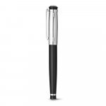 ORLANDO. Metal Rollerball and ballpoint pen set with clip - Silver