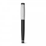 ORLANDO. Metal Rollerball and ballpoint pen set with clip - Silver