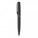 IMPERIO. Metal rollerball and ballpoint set with twist mechanism - Black