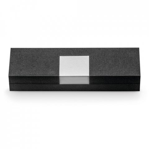 IMPERIO. Metal rollerball and ballpoint set with twist mechanism - Black