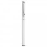 CALIOPE ROLLER. Metalowy roller z błyszczącą końc&oacute;wką - Biały