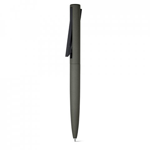 CONVEX. Gerecycled aluminium (100% rAL) en gerecycled ABS (100% rABS) balpen met clip - Gun metal