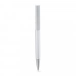 TECNA. ABS-kuglepen med metallisk finish - Satin s&oslash;lv